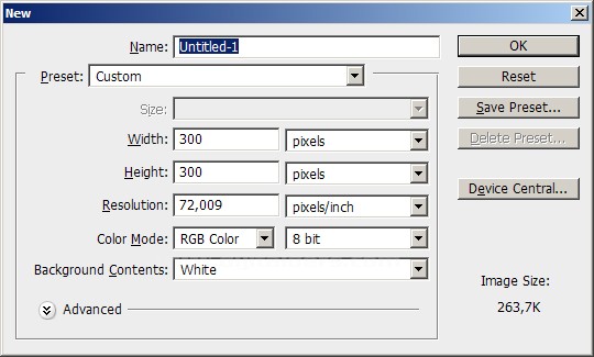 Navigator, Path, Tool Preset