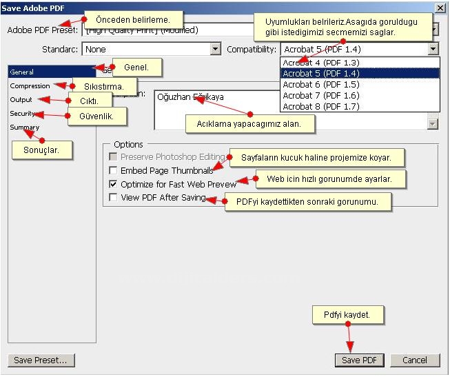 Automate Menüsünden Pdf Presentation