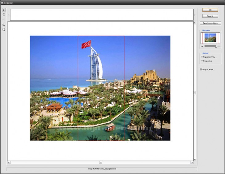 Photoshop Dersleri / Automate Menüsünden Photomerge