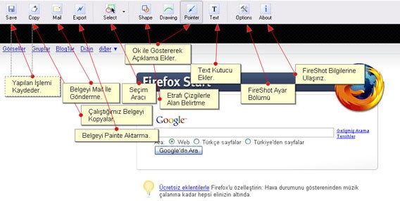 FireFox FireShot ali iletir