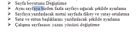 Office 2007 Bul Değiştir Git Menüsü