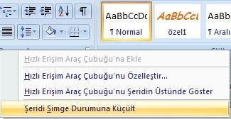 Office 2007 Stil İşlemleri