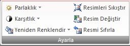 Office 2007 Resim Araçları