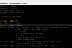 Postgresql Timezone Sorunu