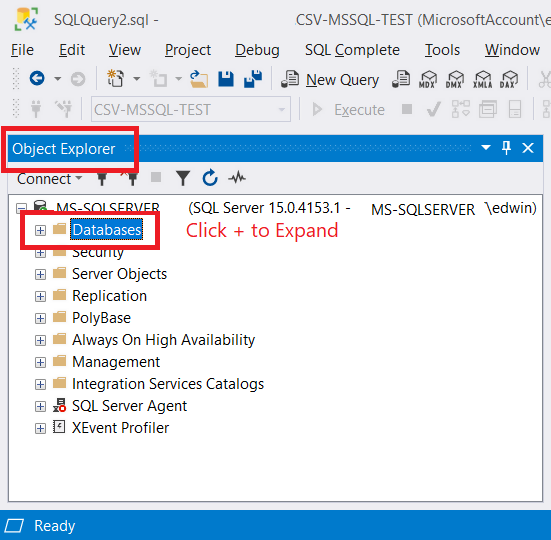CSV Dosyasını SQL Server'a Aktarmanın 2 Kolay Yolu